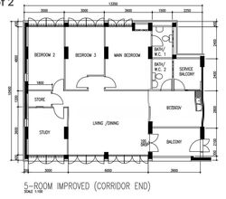 Blk 84 Lorong 2 Toa Payoh (Toa Payoh), HDB 5 Rooms #550275371